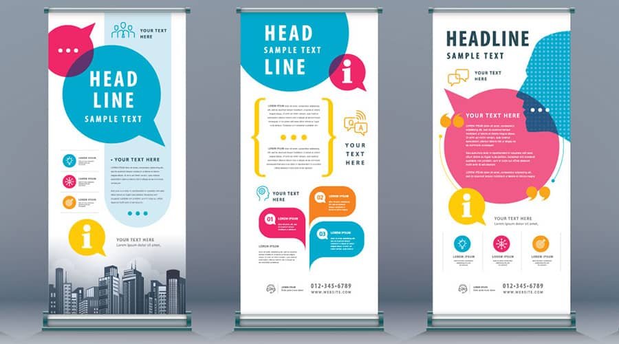 retractable banners and signs 2 retractable banners signs Canada